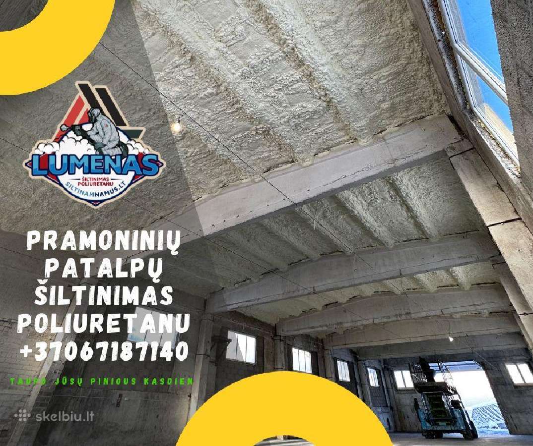 Šiltinimas Poliuretanu ir Biriomios vatomis. - nuotraukos Nr. 25