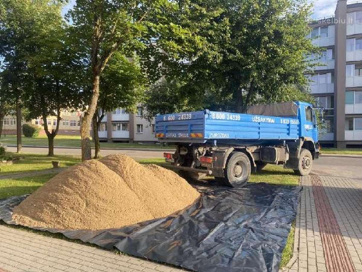 Mažais Kiekiais 1-8kubai Žvyras Smėlis Skalda - nuotraukos Nr. 5
