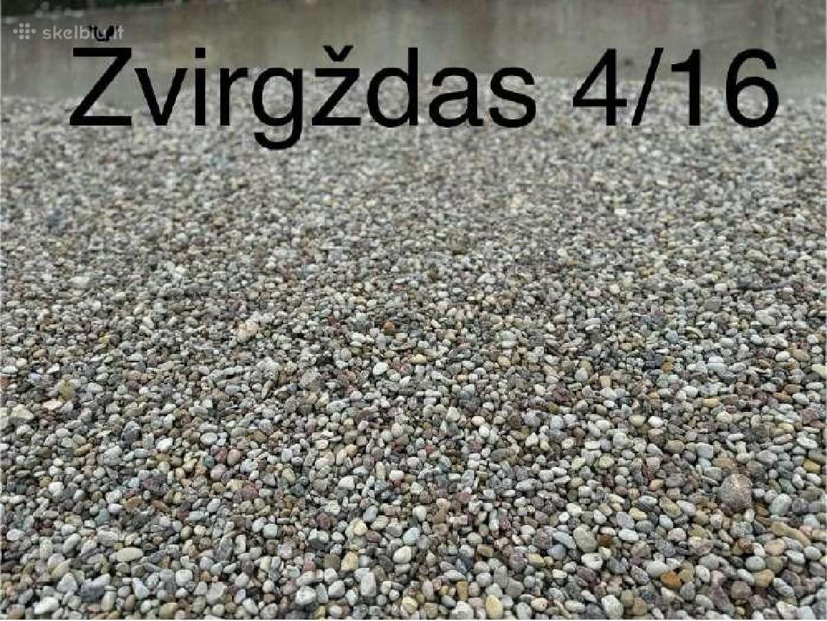 Mažais Kiekiais 1-8kubai Žvyras Smėlis Skalda - nuotraukos Nr. 17
