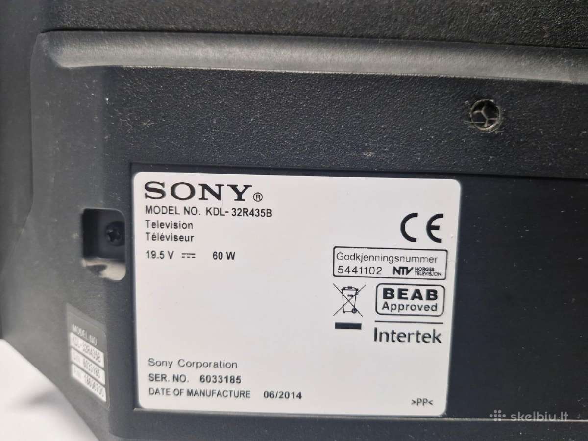 Parduodu Sony televizorių - nuotraukos Nr. 2