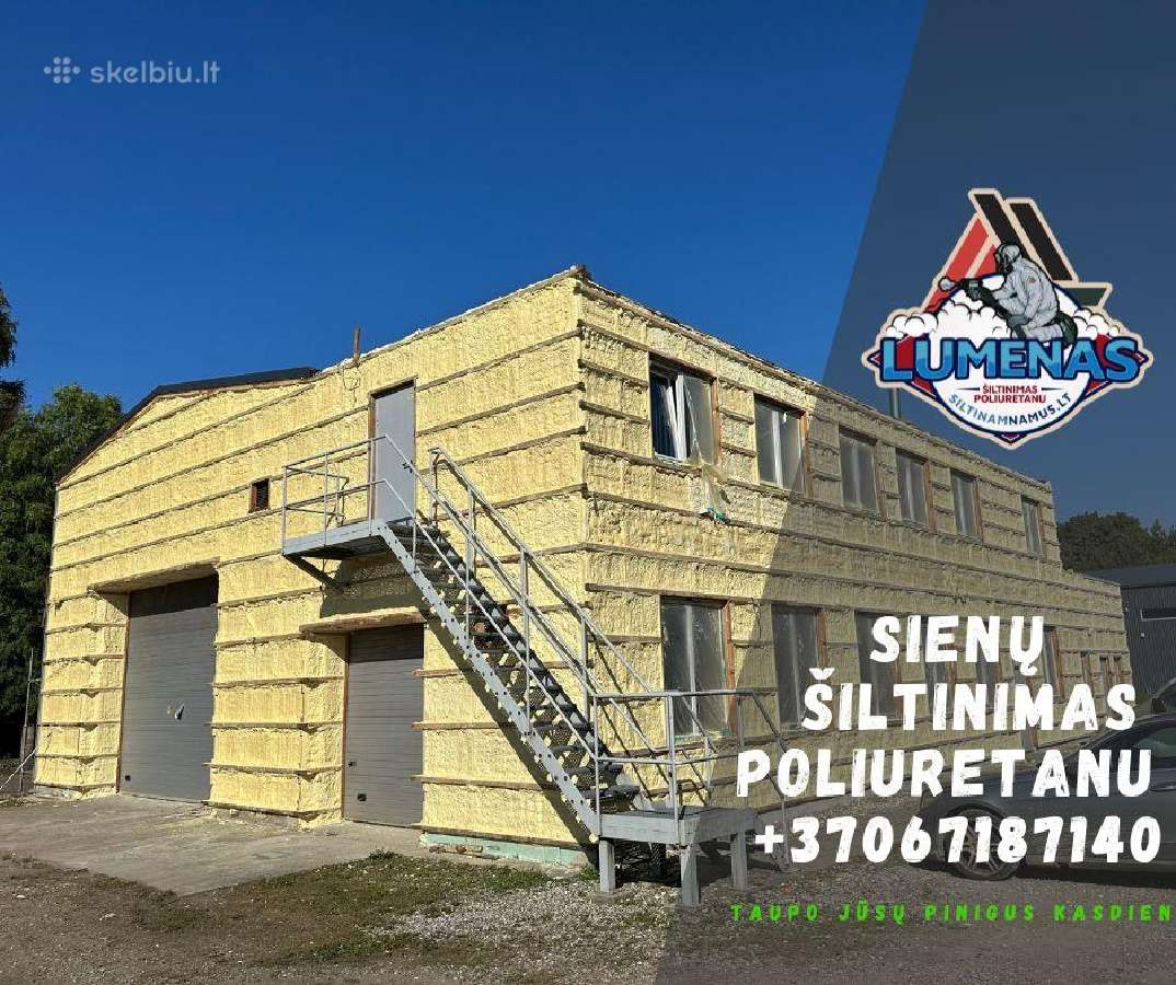 Tarpsienio Šiltinimas Valome oro tarpus perdangas. - nuotraukos Nr. 6