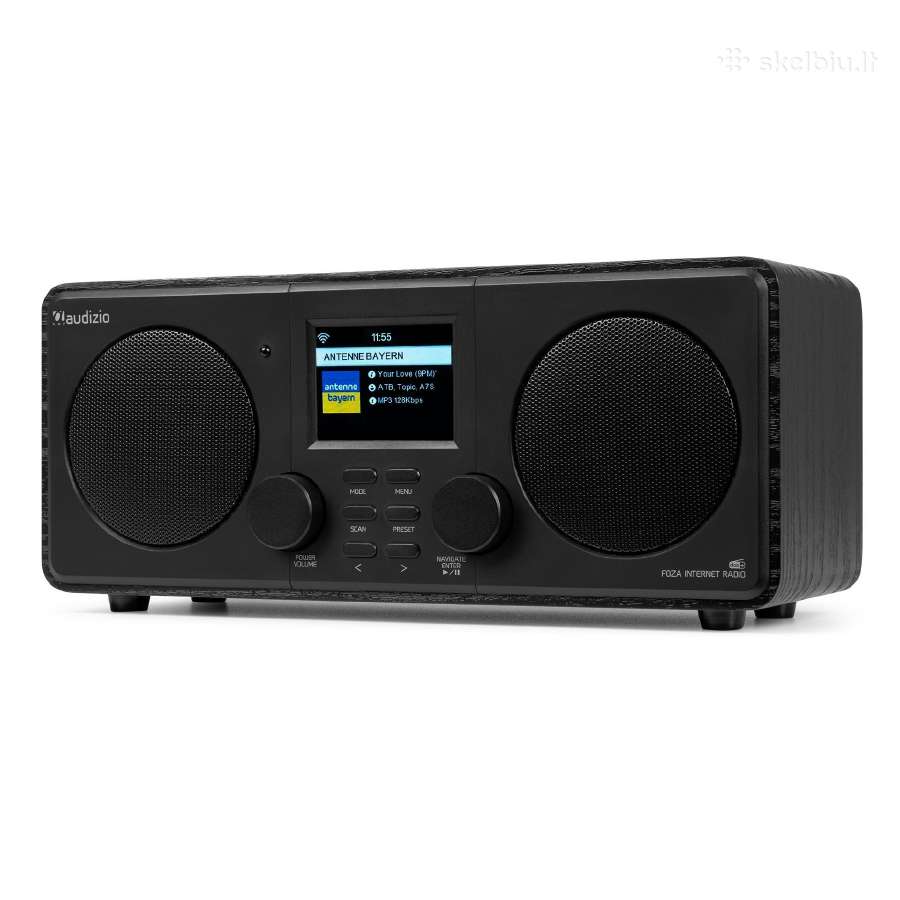 Audizio Foza WiFi internetinis radijo imtuvas, juo - nuotraukos Nr. 3