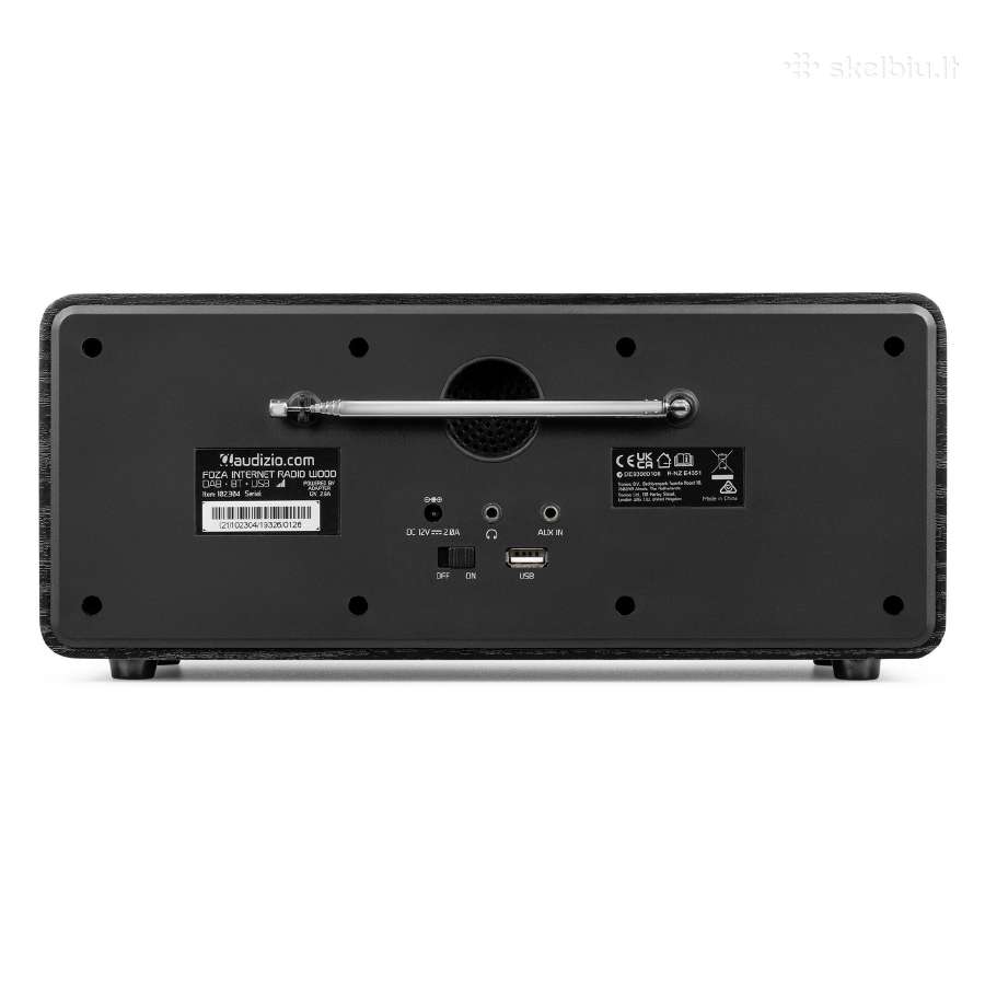 Audizio Foza WiFi internetinis radijo imtuvas, juo - nuotraukos Nr. 7