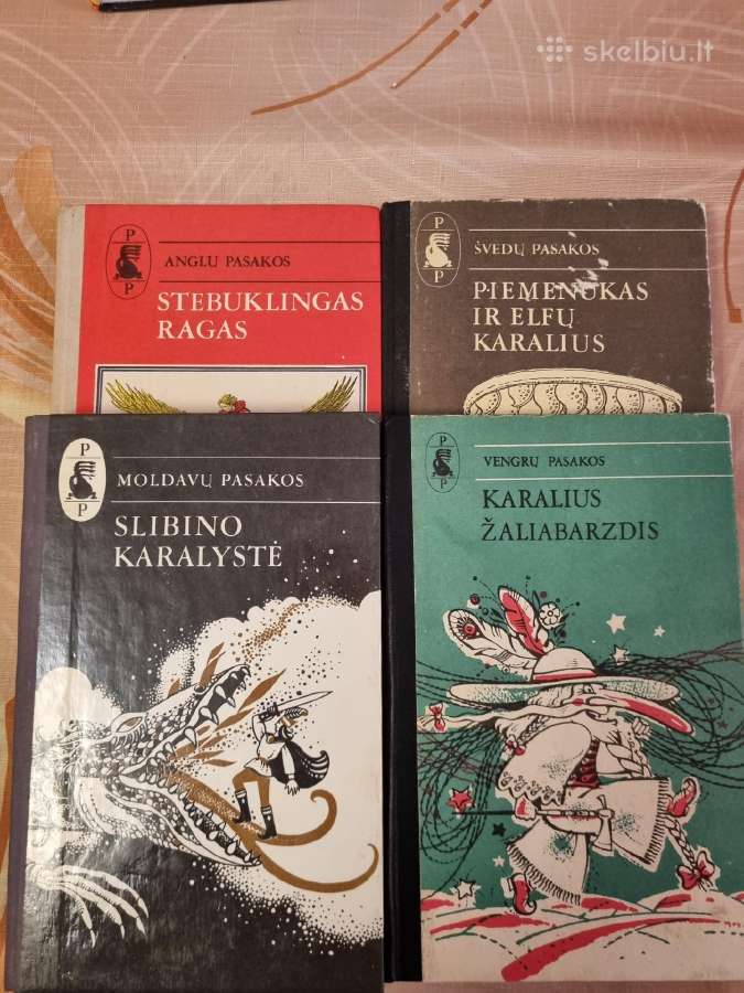 Anglų ir vengrų pasakos 2 knygos