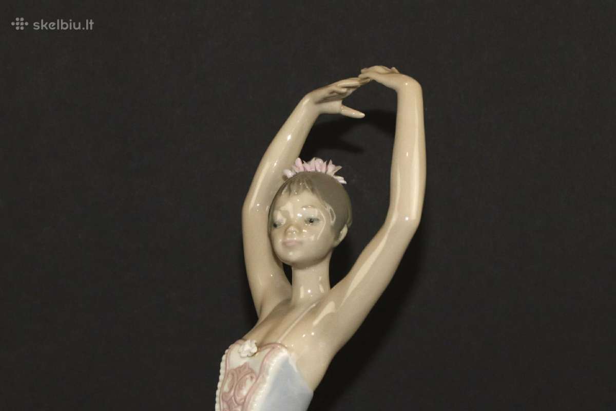 Statulėlė "Balerina", porcelianas, "Lladro", Ispan - nuotraukos Nr. 4