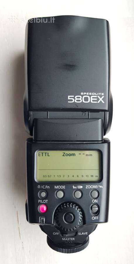 Blykstė Canon 580ex