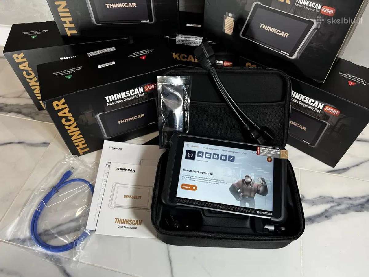Thinkscan 689bt Profisionali diagnostikos įranga - nuotraukos Nr. 4