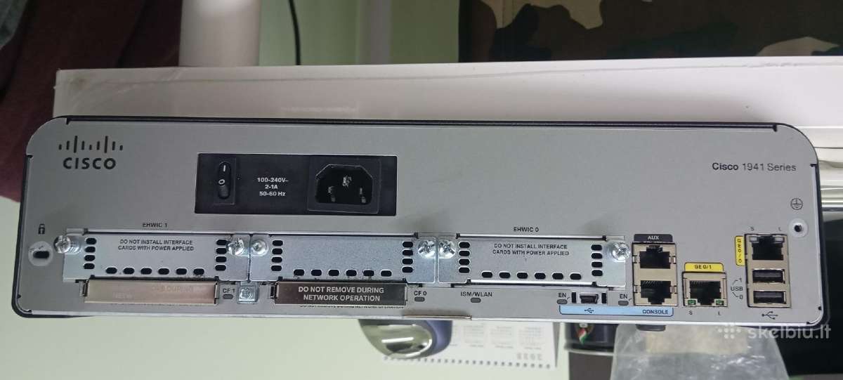 Cisco 1941/k9 - nuotraukos Nr. 3
