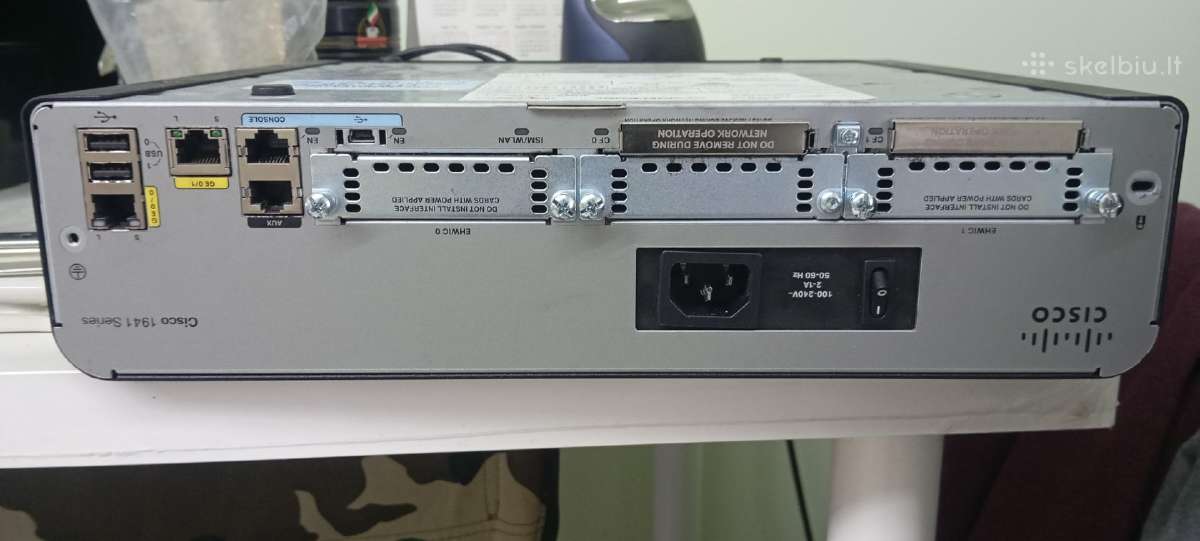Cisco 1941/k9 - nuotraukos Nr. 5