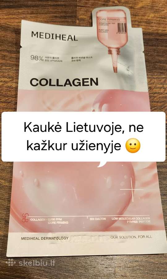 Veganiška Stangrinanti Kaukė – Mediheal Collagen C
