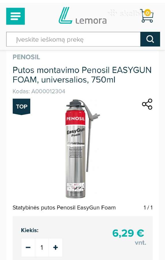 Penosileasygun - sandarinimo putos