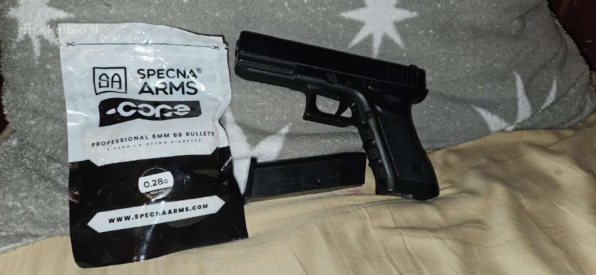 Glock 19 airsoft spiruoklinis
