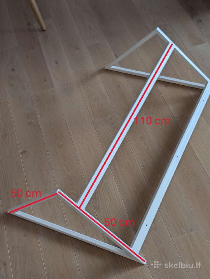Sieninis stalo laikiklis / rėmas 110 cm pločio - nuotraukos Nr. 2