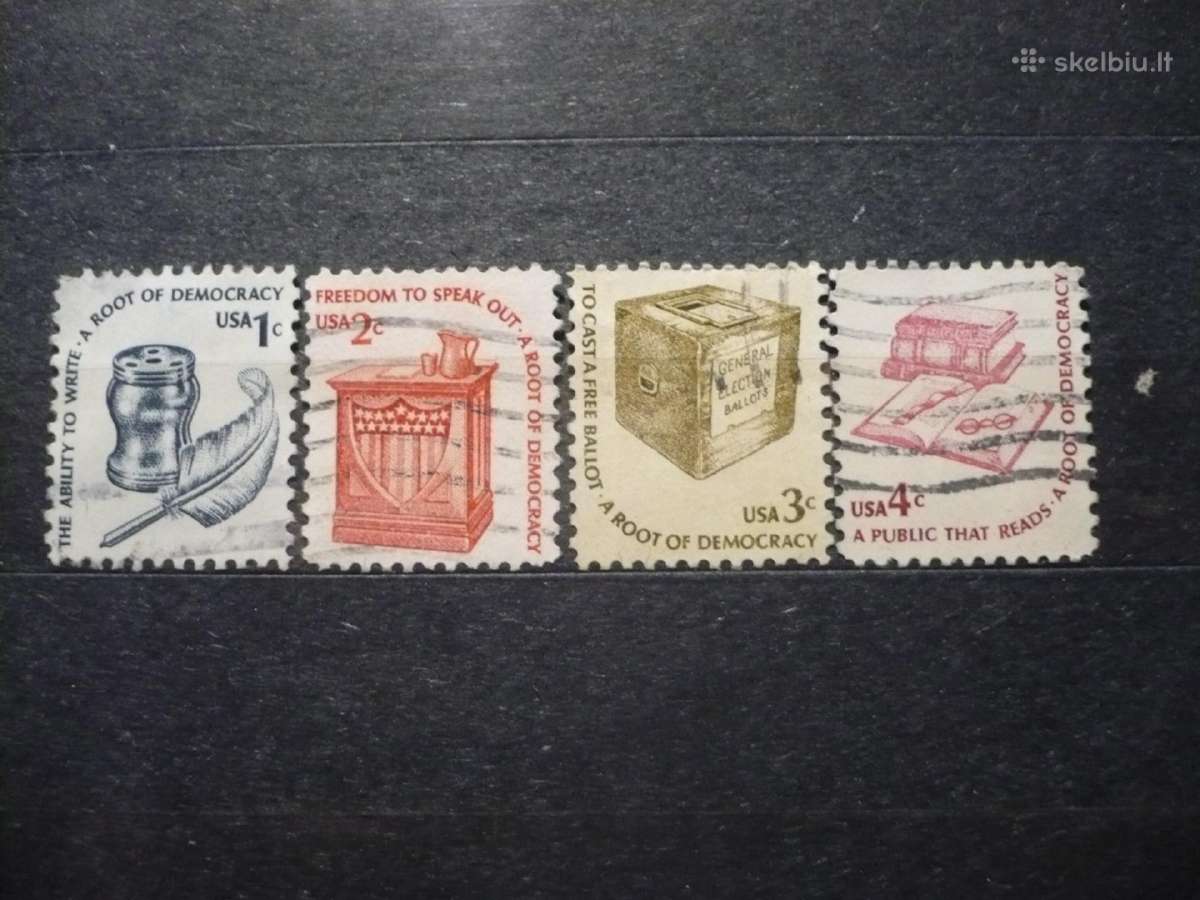 1977–1981 Americana Issue – Demokratijos šaknis