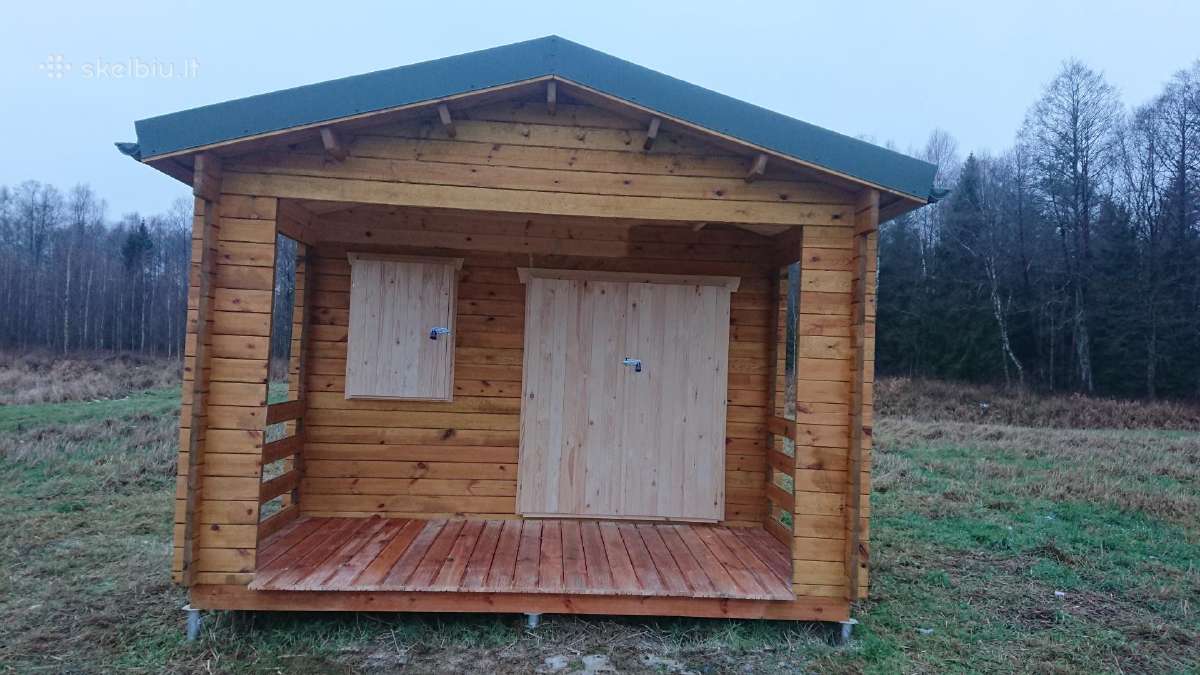 Sodo nameliai, pavėsinės, sandėliukai, garažai - nuotraukos Nr. 9