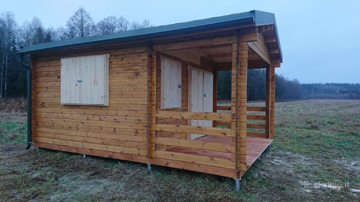 Sodo nameliai, pavėsinės, sandėliukai, garažai - nuotraukos Nr. 10