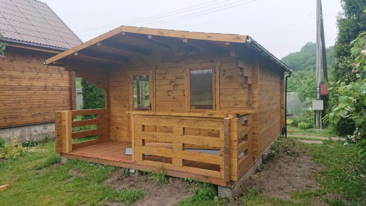 Sodo nameliai, pavėsinės, sandėliukai, garažai - nuotraukos Nr. 13