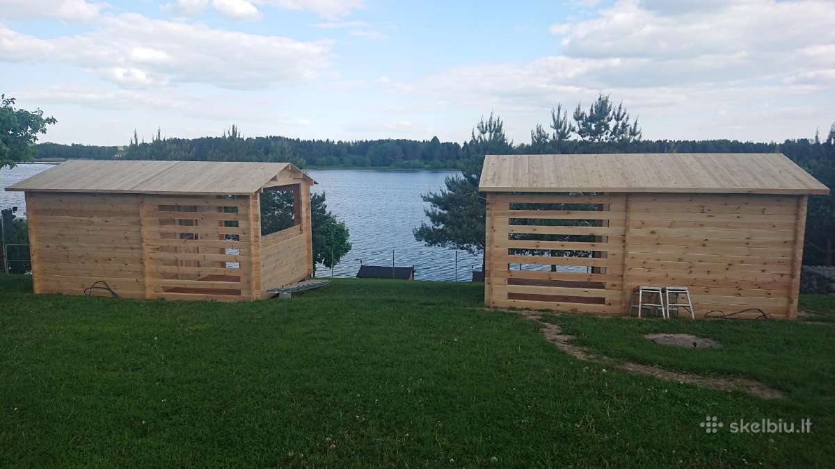 Sodo nameliai, pavėsinės, sandėliukai, garažai - nuotraukos Nr. 18