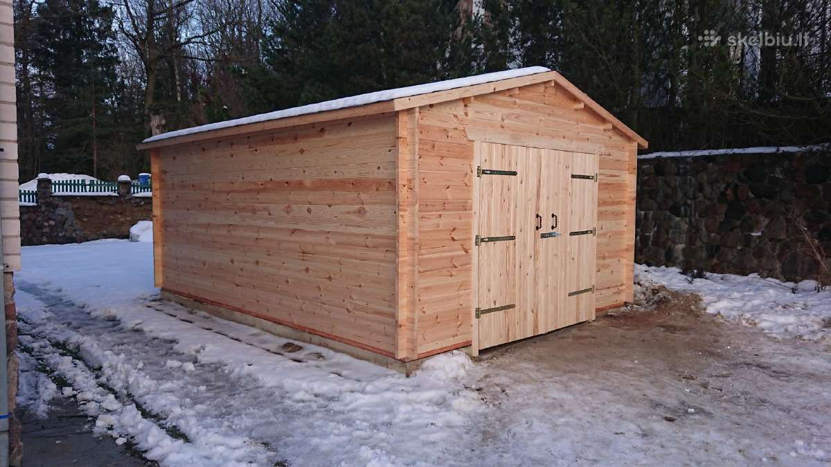 Sodo nameliai, pavėsinės, sandėliukai, garažai - nuotraukos Nr. 28