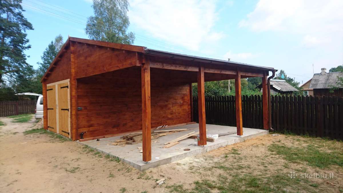 Sodo nameliai, pavėsinės, sandėliukai, garažai - nuotraukos Nr. 30