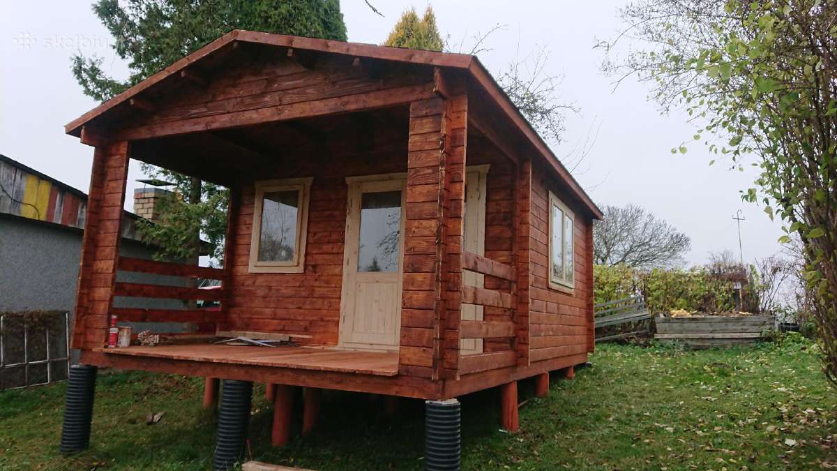 Sodo nameliai, pavėsinės, sandėliukai, garažai - nuotraukos Nr. 33
