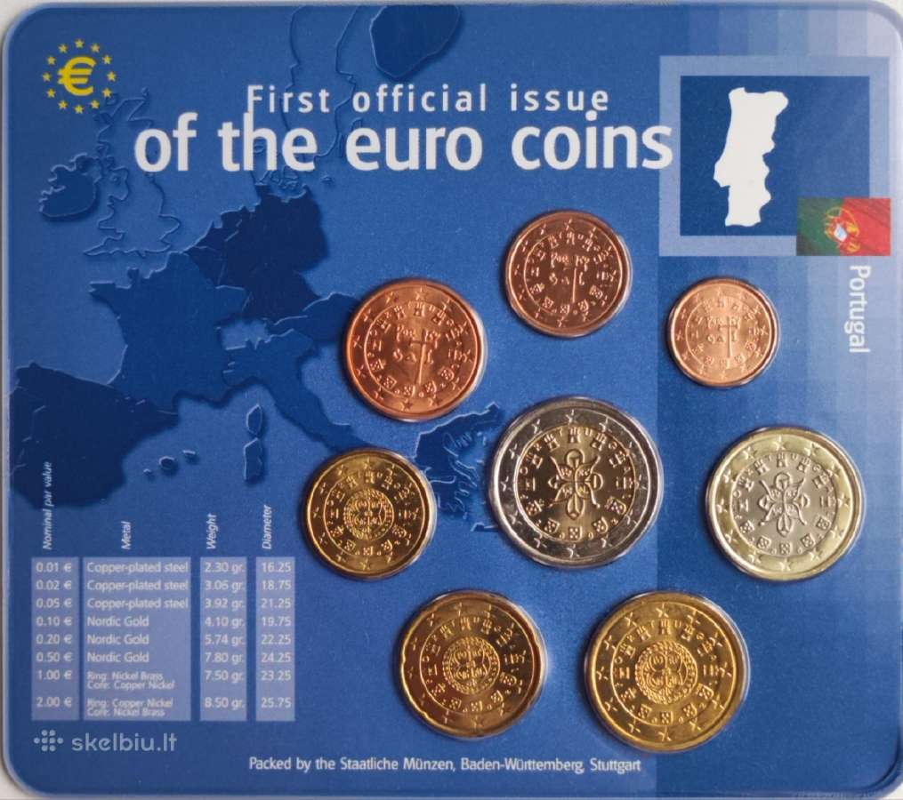 Euro monetu setai. - nuotraukos Nr. 13