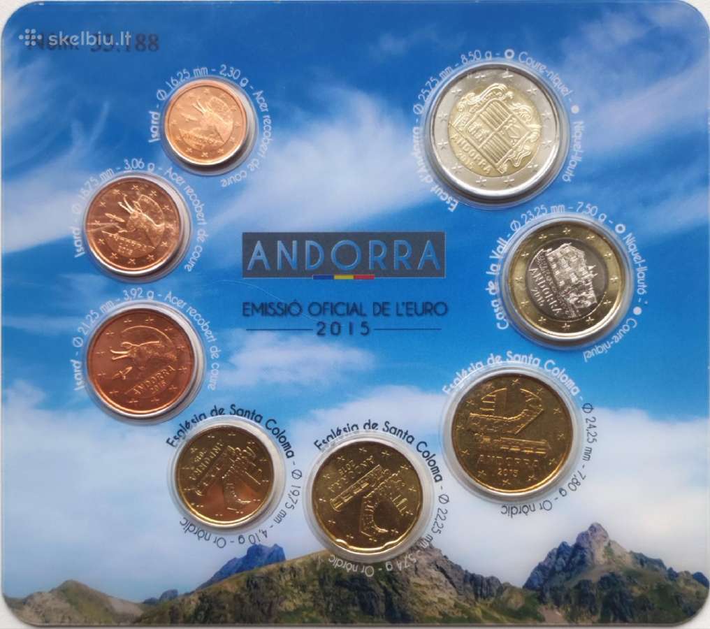 Euro monetu setai. - nuotraukos Nr. 19