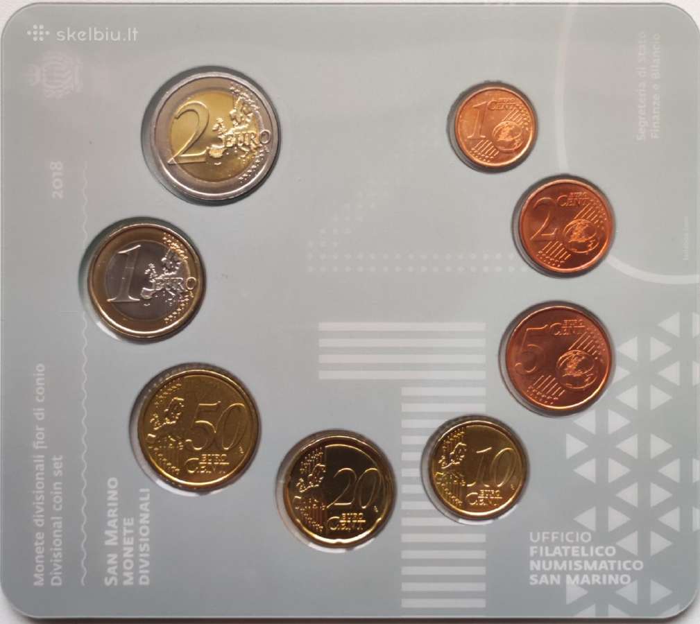 Euro monetu setai. - nuotraukos Nr. 20