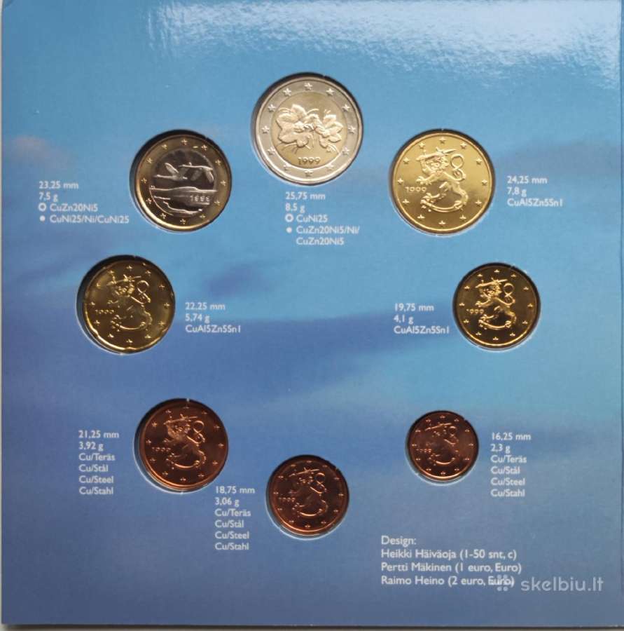 Euro monetu setai. - nuotraukos Nr. 25