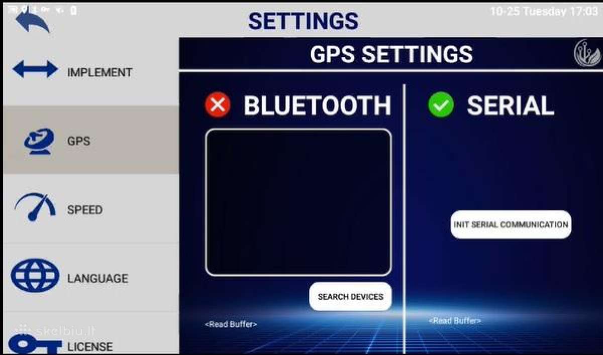 Lygiagretaus vairavimo GPS žemės ūkiui Tg-10 Ultra - nuotraukos Nr. 5