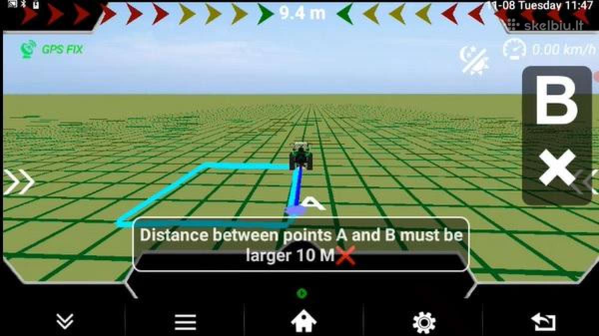 Lygiagretaus vairavimo GPS žemės ūkiui Tg-10 Ultra - nuotraukos Nr. 6