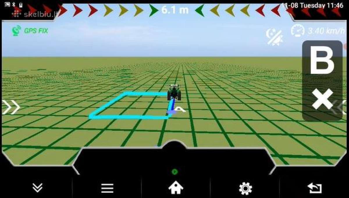 Lygiagretaus vairavimo GPS žemės ūkiui Tg-10 Ultra - nuotraukos Nr. 10