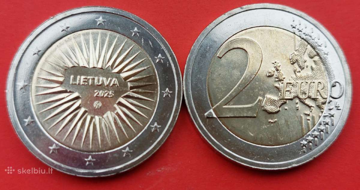 Progines2€ monetos Lietuva,latvija,estija Unc - nuotraukos Nr. 5