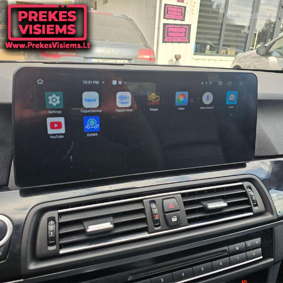 Bmw android multimedijos su navigacija - nuotraukos Nr. 21