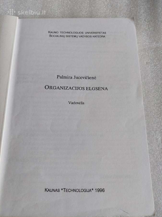 Organizacijos elgsena - nuotraukos Nr. 2