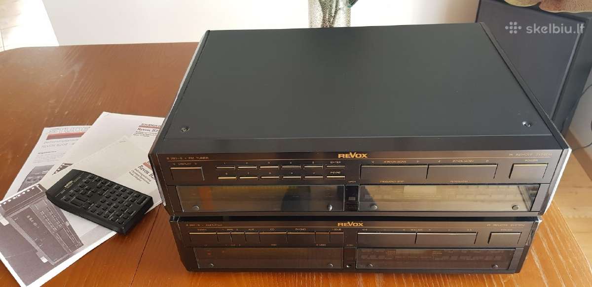 Revox B250-s + Revox B260-s + Revox B208