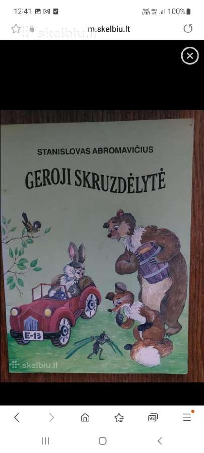 Vaikiška knygutė su nuostabiais paveikslėliais