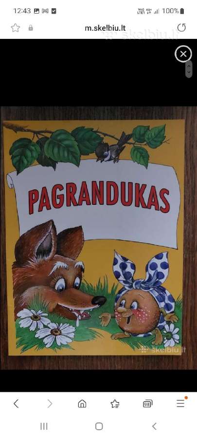 Knygutė su nuostabiais paveikslėliais
