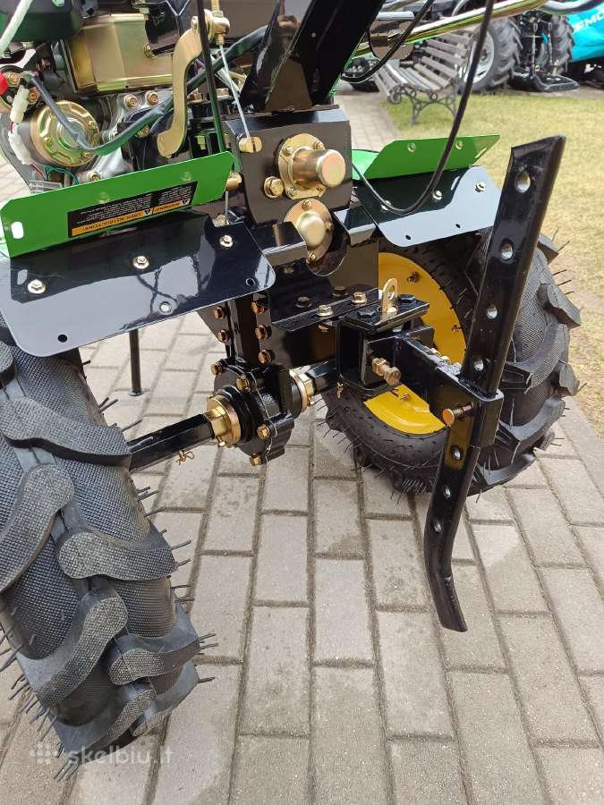 Galingi dyzeliniai motoblokai kultivatoriai - nuotraukos Nr. 12