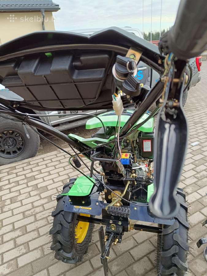 Galingi dyzeliniai motoblokai kultivatoriai - nuotraukos Nr. 23