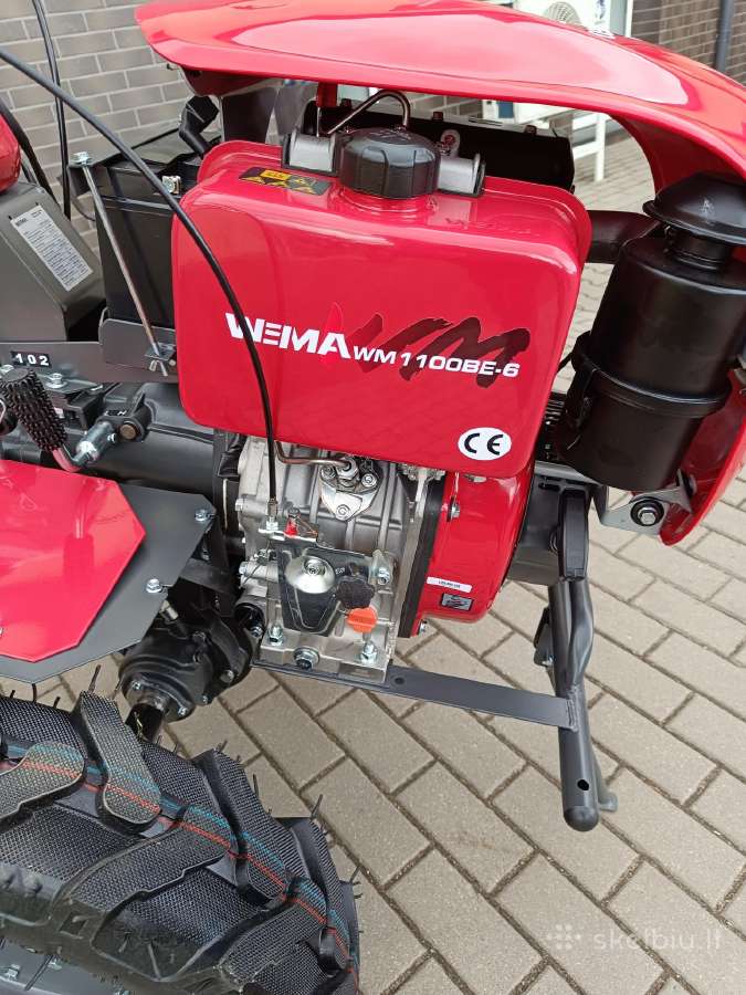 Galingi dyzeliniai motoblokai kultivatoriai - nuotraukos Nr. 33