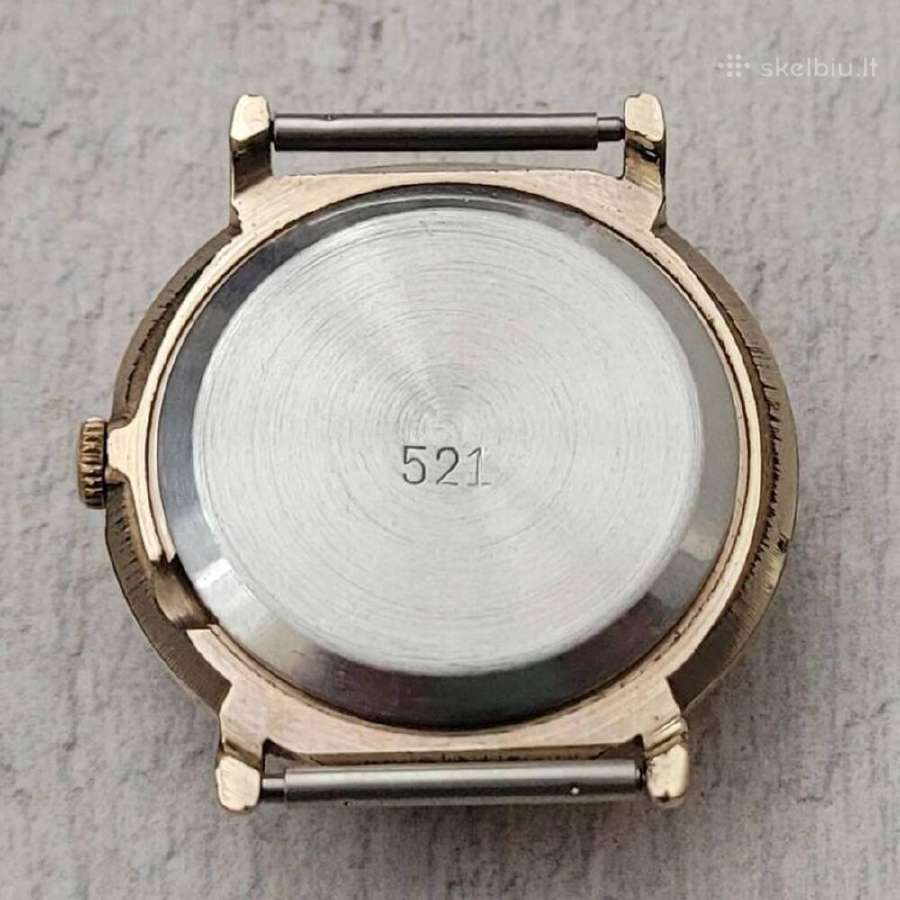 Auksuotas laikrodis "Raketa" TSRS - nuotraukos Nr. 4