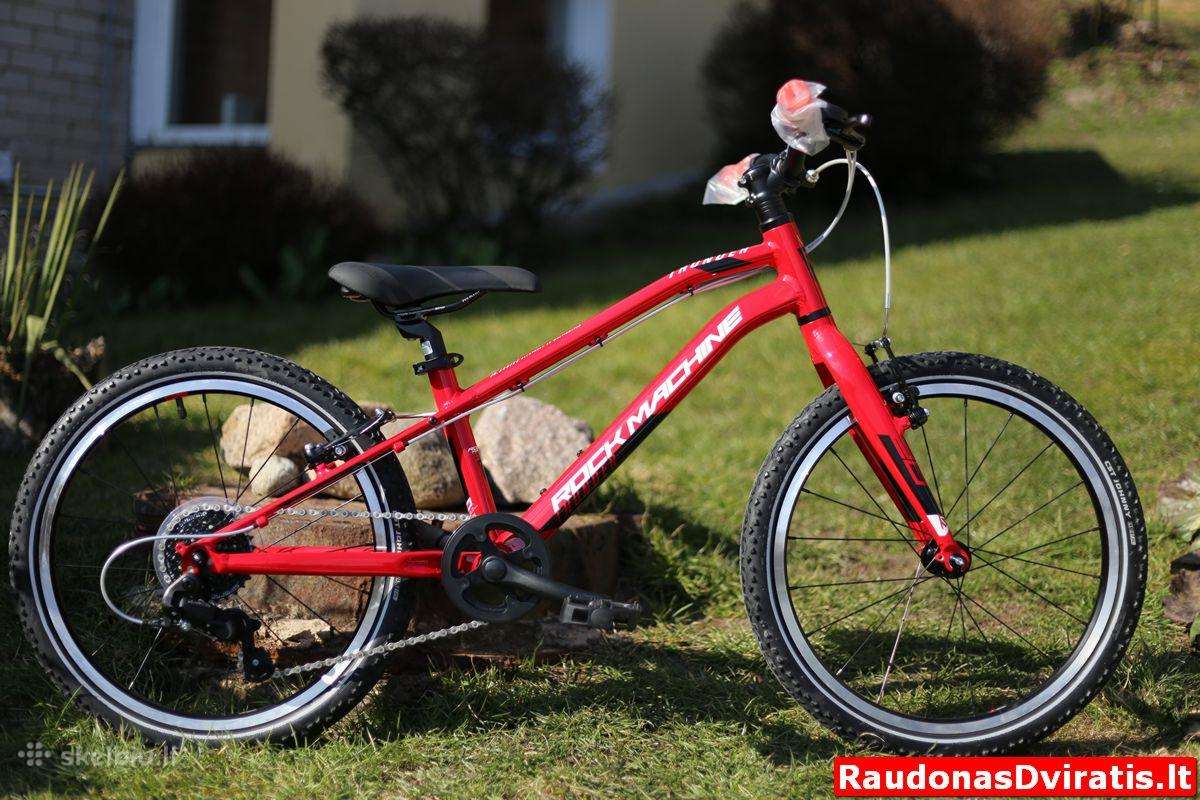 Naujas 20 Rock Machine 8.8kg raudonas