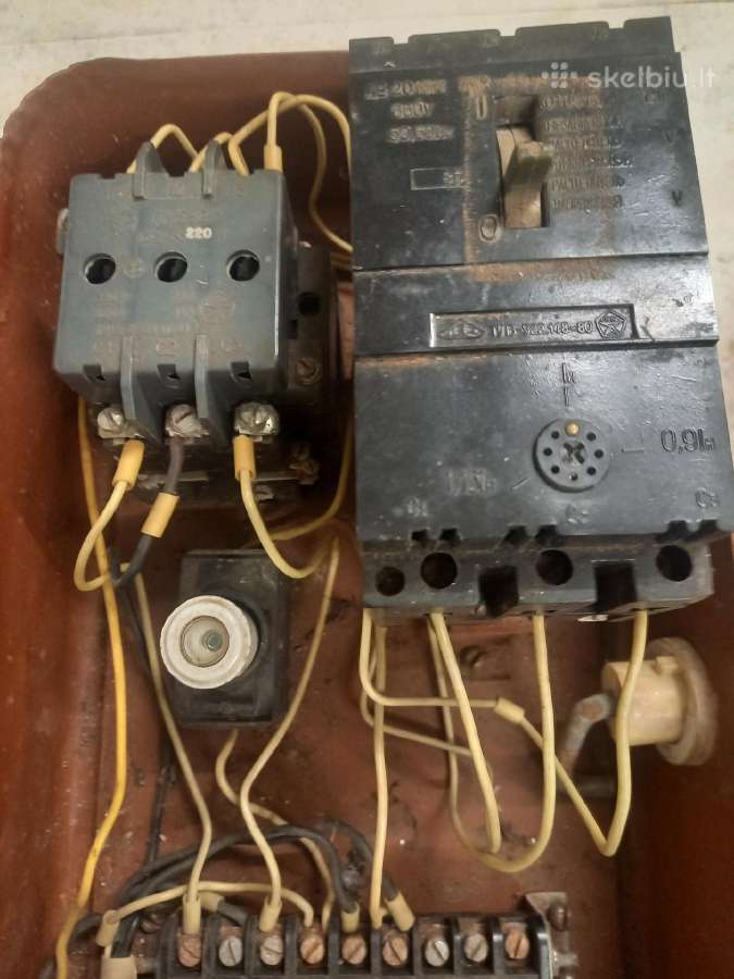 El. variklio pultas ir tranformatorius 220 - 36/12 - nuotraukos Nr. 4