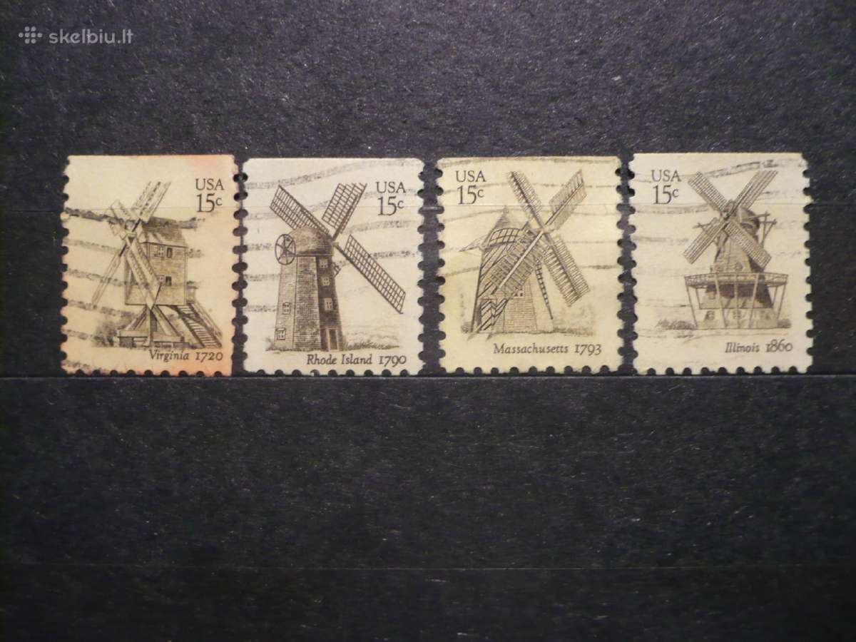 1980 Vėjo malūnai – geltonas popierius