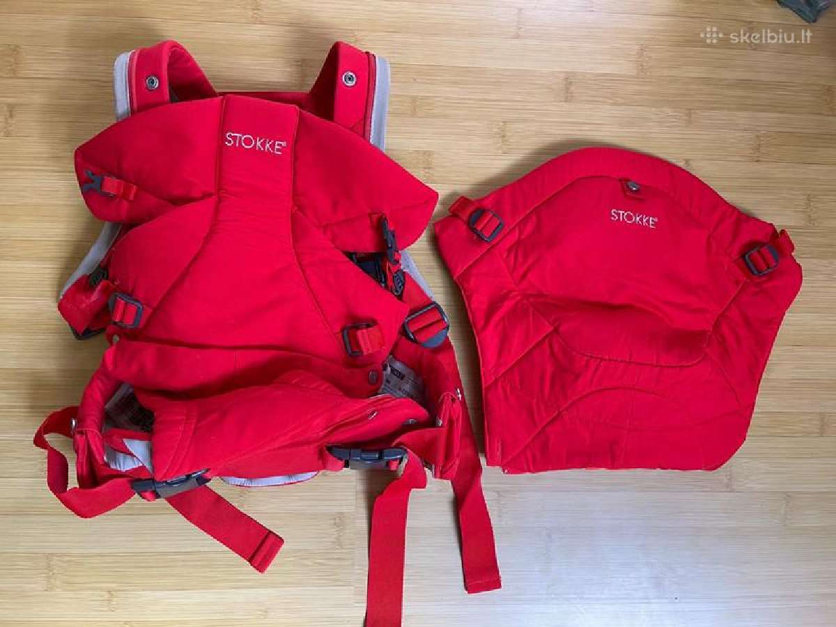 Stokke nešioklė 3 in 1 (ir priekiu, ir nugara)