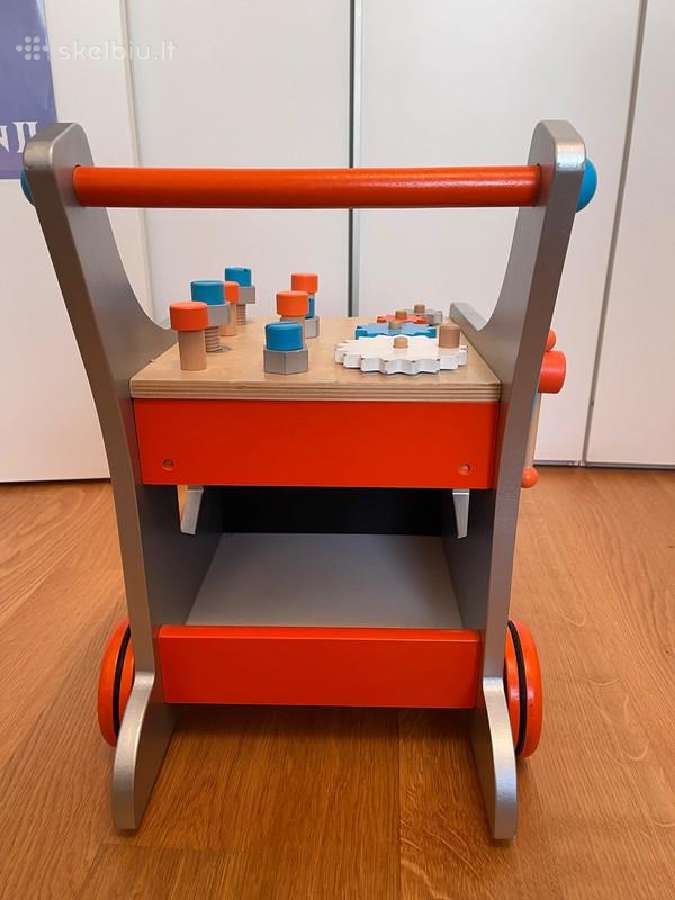 Medinis Janod bricokids įrankių vežimėlis - nuotraukos Nr. 6