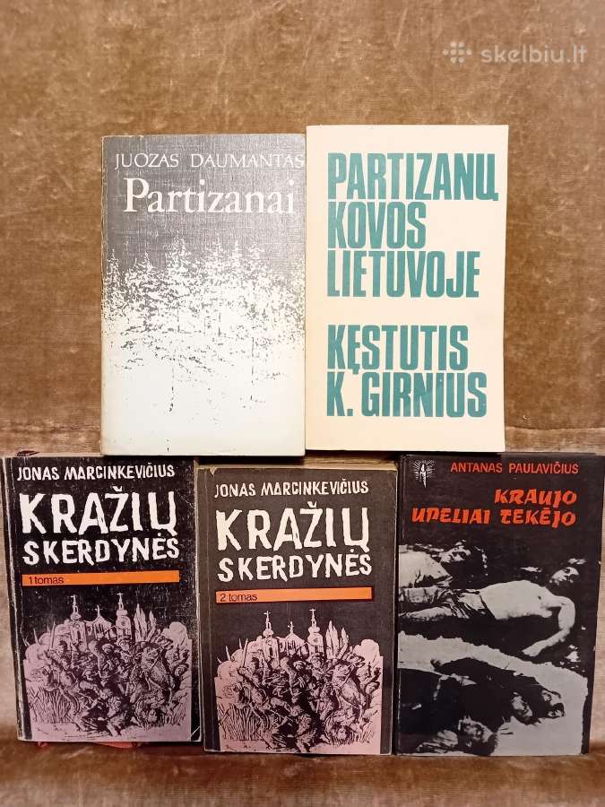 Knygos apie liet. partizanus ir rusų nusikaltimus