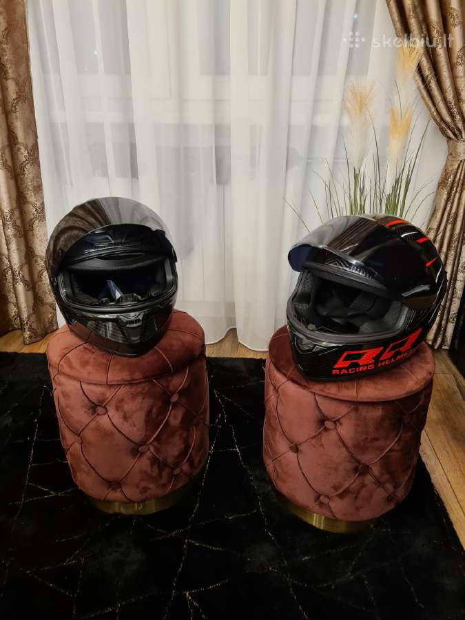 Moto šalmai - nuotraukos Nr. 4
