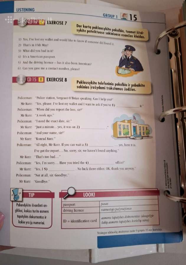 Anglų kalbos mokymosi kursas, žodynas - nuotraukos Nr. 5